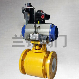 Special ball valve for desulphurization