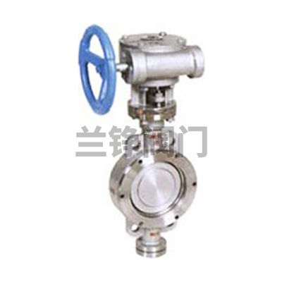 D373H stainless steel pair clamp hard sealed butterfly valve