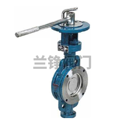 D73H manual clamp hard sealed butterfly valve