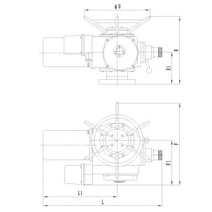 DZW series multi-rotary valve electric device