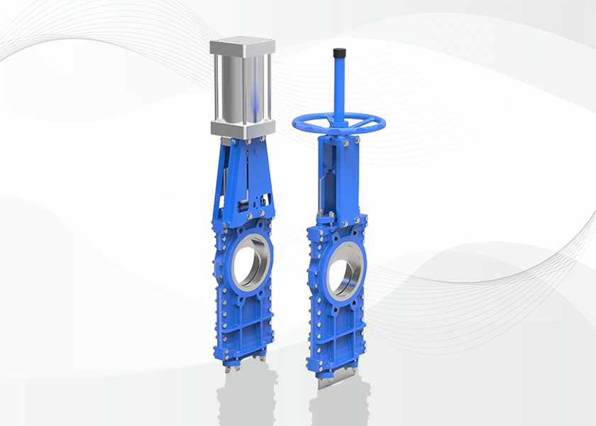 LC Bi-directional Seal Knife Gate Valve/Disc Through Type